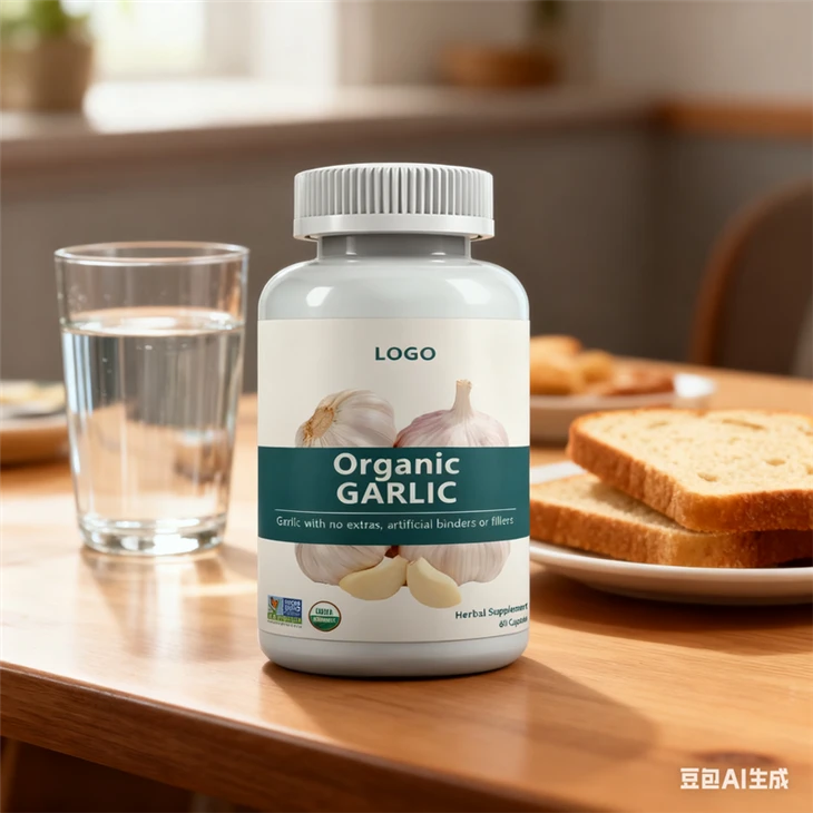 Custom Garlic Supplement High Potency Odorless Garlic Capsules suppliers